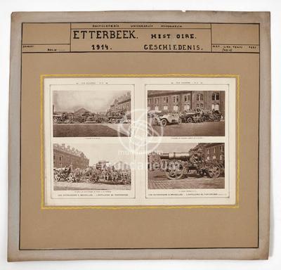 Etterbeek. Histoire - Geschiedenis. 1914