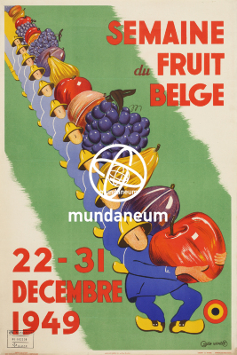 Semaine du fruit belge, 22-31 décembre 1949