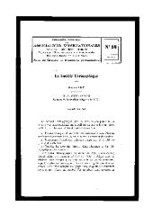 Congrès mondial des Associations internationales (Gand-Bruxelles, 1913). Actes du Congrès - Documents préliminaires. La Société théosophique