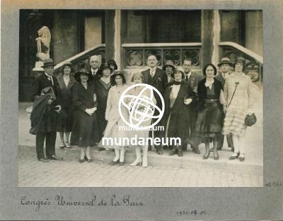 Congrès Universel de la Paix (1931.07.06)