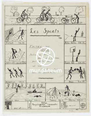 Les sports. Atlas Mundaneum. Encyclopedia Universalis Mundaneum