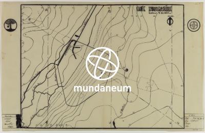 Carte hydrographique. Atlas Bruxelles. Encyclopedia Universalis Mundaneum