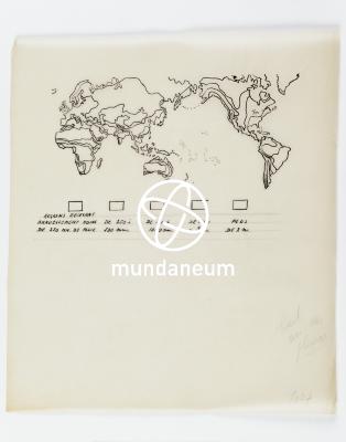 [Hauteur annuelle des pluies]. [Atlas Mundaneum]. Encyclopedia Universalis Mundaneum
