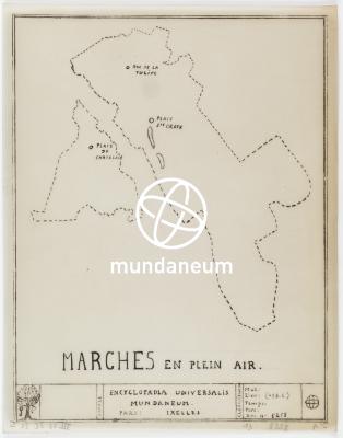 Marchés en plein air. Atlas Ixelles. Encyclopedia Universalis Mundaneum