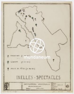 Ixelles – Spectacles. Atlas Ixelles. Encyclopedia Universalis Mundaneum