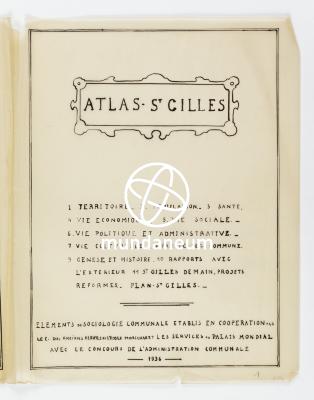 Atlas Saint-Gilles [sommaire/table des matières]. Atlas Saint-Gilles. Encyclopedia Universalis Mundaneum