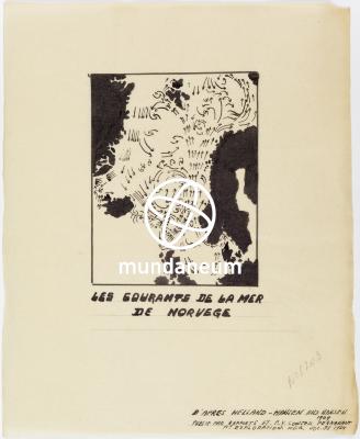 Les courants de la mer de Norvège. [Atlas Mundaneum]. Encyclopedia Universalis Mundaneum