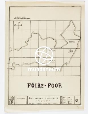 Foire – Foor. Atlas Molenbeek Saint Jean. Encyclopedia Universalis Mundaneum