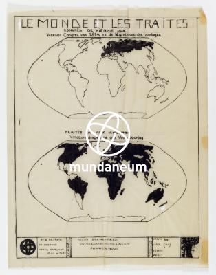 Le monde et les traités. Atlas Mundus-Atlas Monde. Encyclopedia Universalis Mundaneum