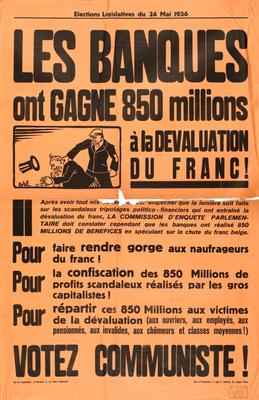 Les banques ont gagné 850 millions à la dévaluation du Franc ! 
