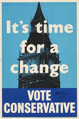 It's time for a change. Vote Conservative