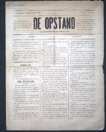 De Opstand, 18/12/1881