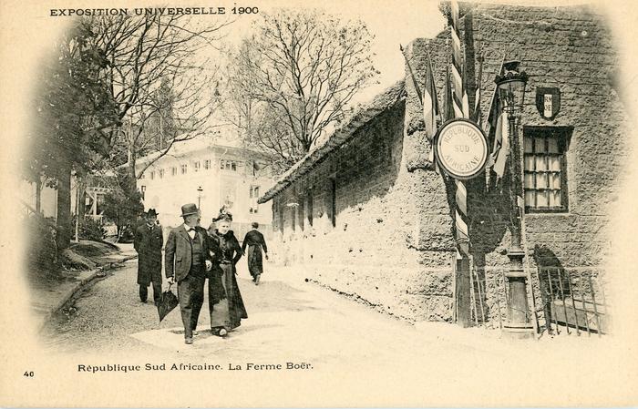 Exposition Universelle [de Paris] 1900. République Sud Africaine. La Ferme Boër. (40)