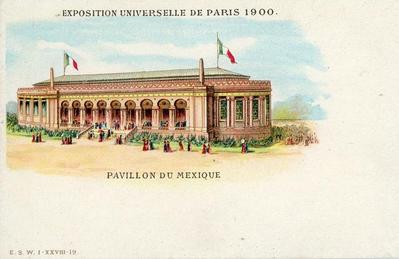 Exposition Universelle de Paris 1900. Pavillon du Mexique (E.S.W.I-XXVIII-19)