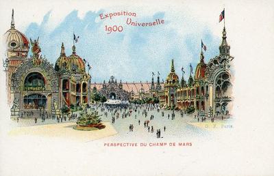 Exposition Universelle 1900 [Paris]. Perspective du Champ de Mars