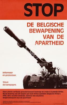 Stop de Belgische bewapening van de apartheid