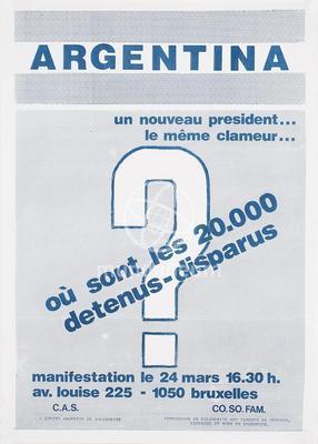 Argentina. Où sont les 20.000 détenus-disparus?