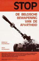 Stop de Belgische bewapening van de apartheid