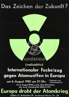 Das Zeichen der Zukunft? Internationaler Fackelzug gegen Atomwaffen in Europa