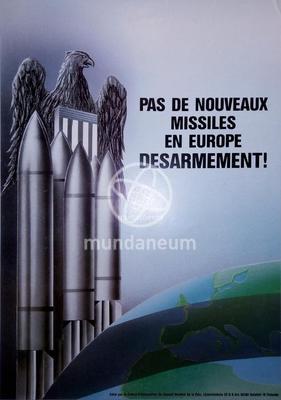 Pas de nouveaux missiles en Europe. Désarmement!