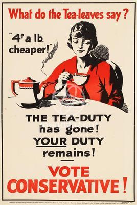 What do the tea-leaves say ? Vote conservative !